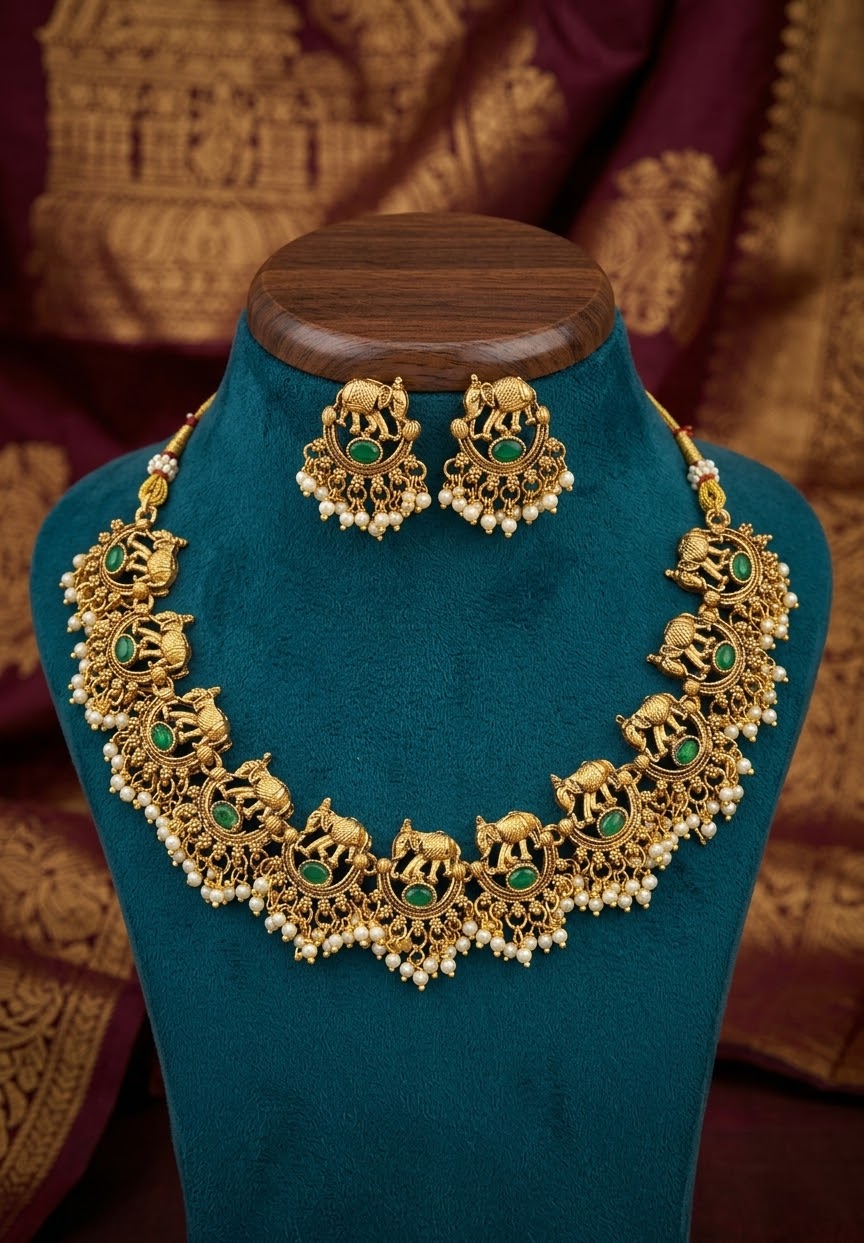 Green AD Elegant brass set