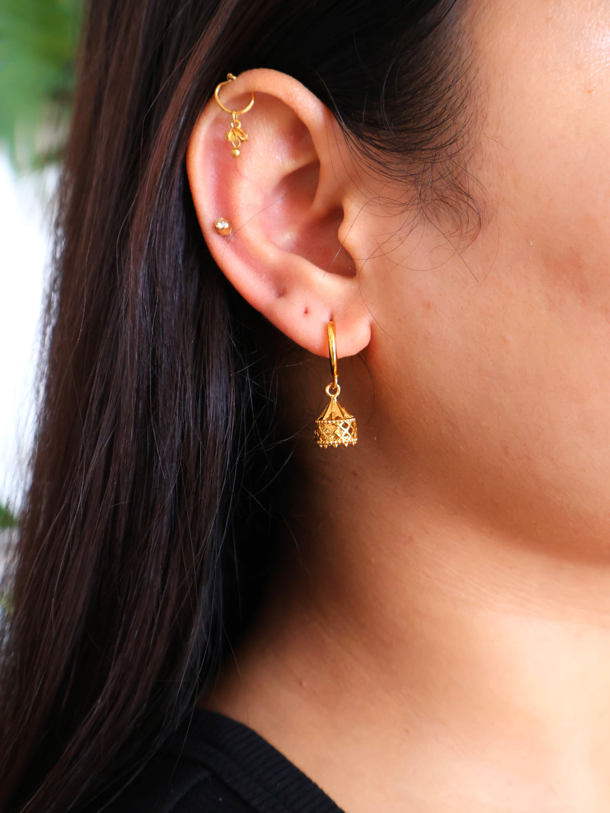 Temple Jhumka