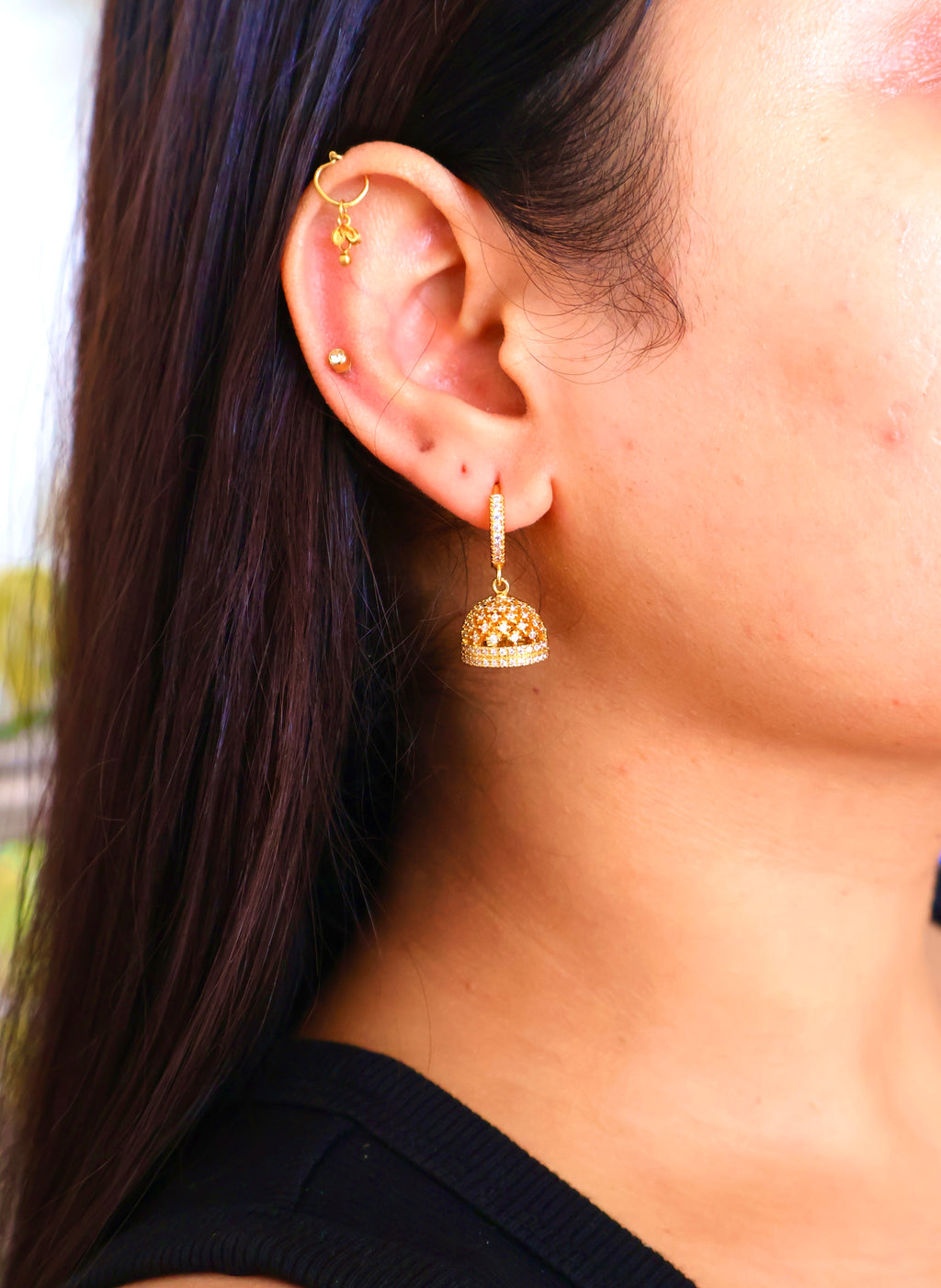 Floral Jhumka