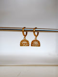 Plain Kundan Jhumka