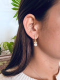 Lotus Pearl Drop Jhumka