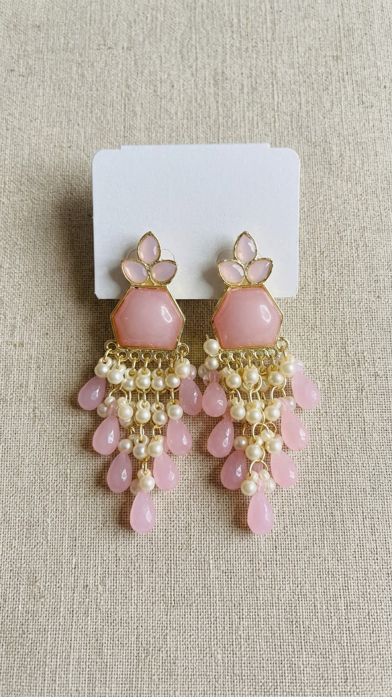 Rose Drop Jhumka