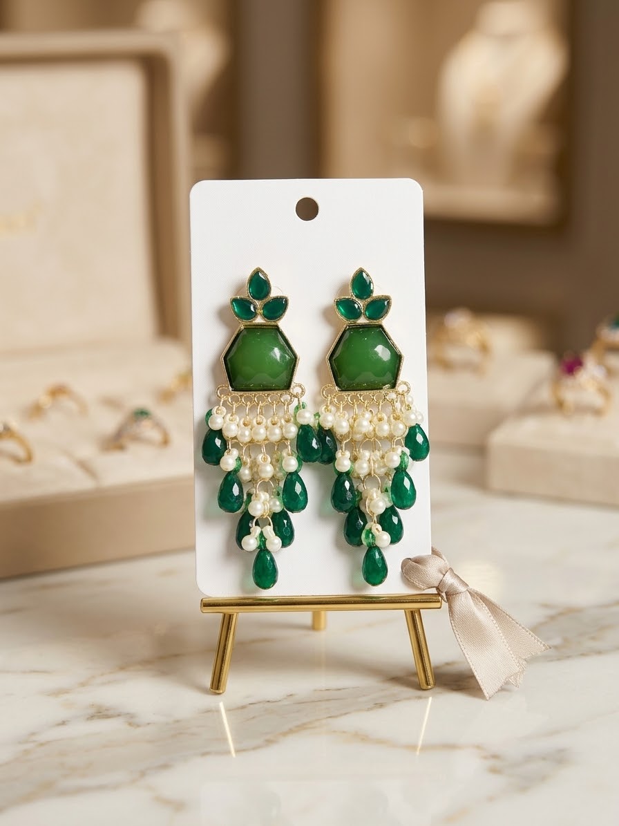 Rose Drop Jhumka
