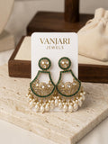 Pearl Green Jhumka