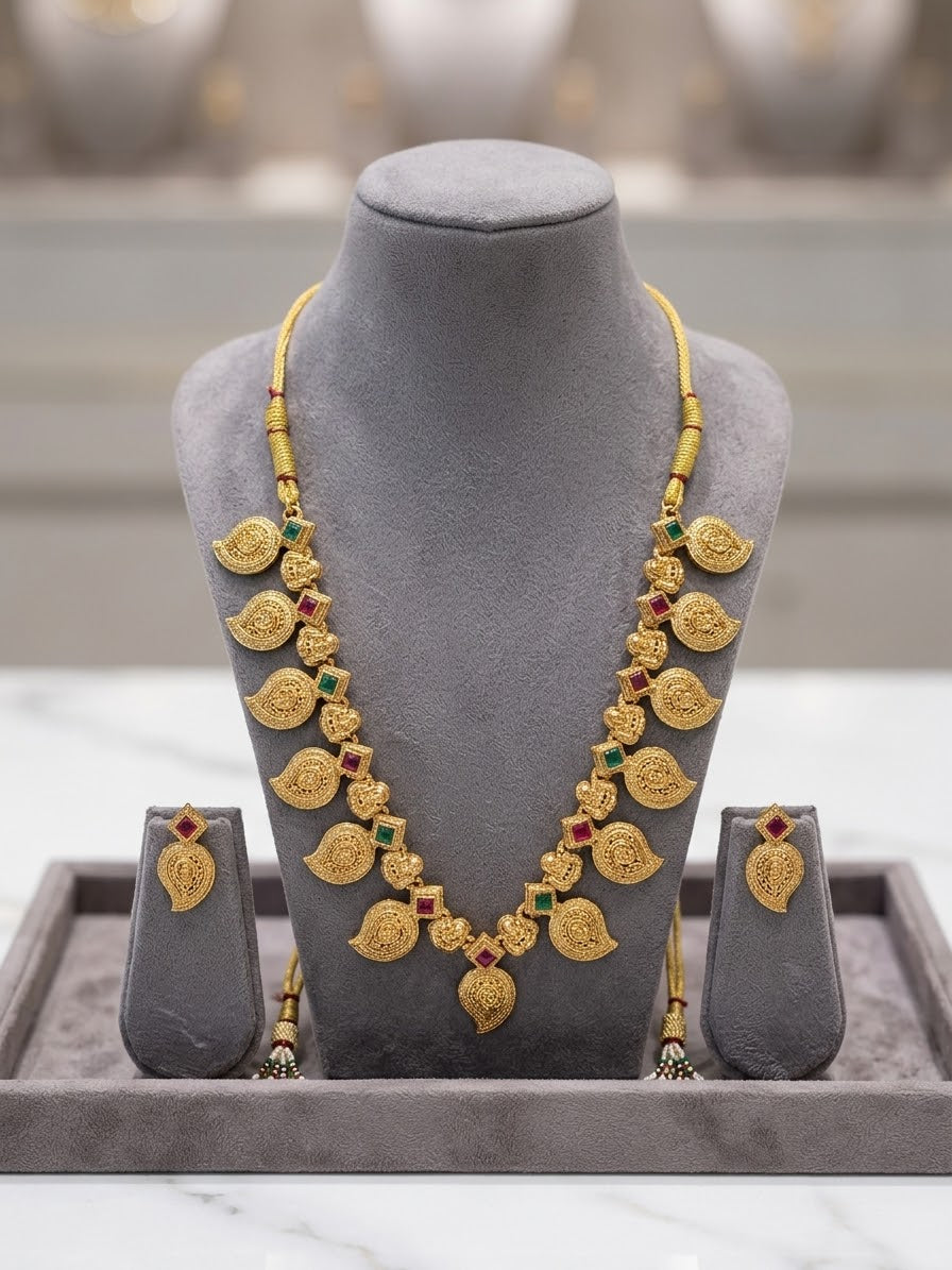 Traditional Mango Necklace set